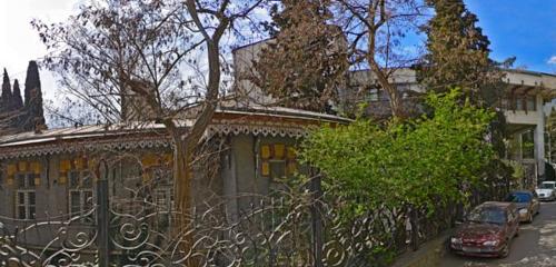 Панорама дома Респ. Крым, г. Ялта, пгт. Гурзуф, ул. Ленинградская, д. 1