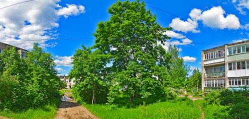 Панорама дома обл. Новгородская, р-н. Окуловский, г. Окуловка, ул. Трычкова, д. 11а