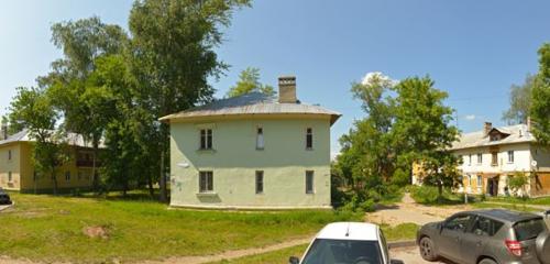 Панорама дома обл. Нижегородская, р-н. Кстовский, г. Кстово, пер. Гайдара, д.  14