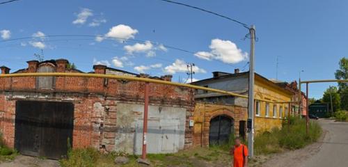 Панорама дома обл. Нижегородская, р-н. Городецкий, г. Городец, пер. 1-й Пожарный, д. 2