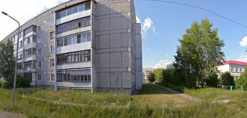 Панорама дома обл. Свердловская, г. Карпинск, пер. Школьный, д. 1