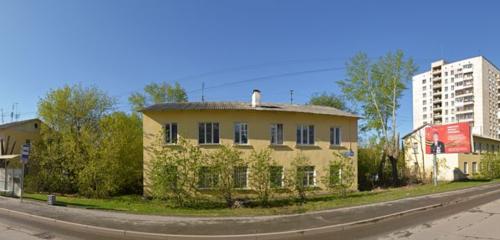 Панорама дома обл. Свердловская, г. Екатеринбург, ул. Библиотечная, д. 56