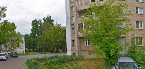 Панорама дома обл. Московская, р-н. Красногорский, пгт. Нахабино, ул. Красноармейская, д. 39