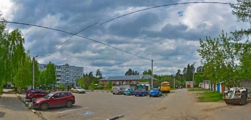 Панорама дома обл. Московская, р-н. Талдомский, рп. Вербилки, ул. Школьная, д. 8