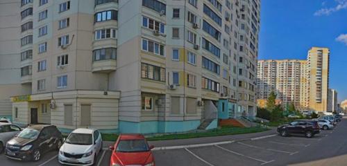 Панорама дома обл. Московская, р-н. Красногорский, г. Красногорск, б-р. Красногорский, д. 13, к. 1