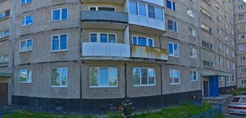 Панорама дома обл. Мурманская, р-н. Кольский, пгт. Мурмаши, ул. Советская, д. 33
