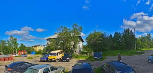 Панорама дома обл. Мурманская, р-н. Кольский, пгт. Мурмаши, ул. Советская, д. 29