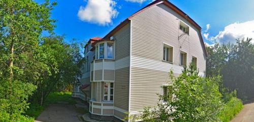 Панорама дома обл. Мурманская, р-н. Кольский, пгт. Мурмаши, ул. Советская, д. 3