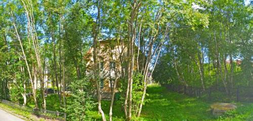 Панорама дома обл. Мурманская, р-н. Кольский, пгт. Мурмаши, ул. Кирова, д. 5