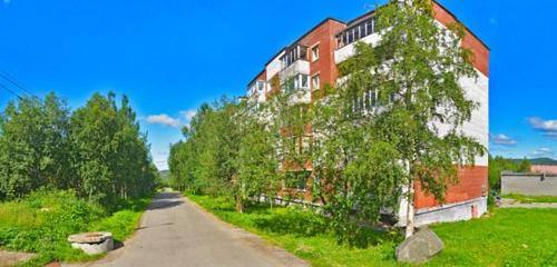 Панорама дома обл. Мурманская, р-н. Кольский, пгт. Мурмаши, ул. Кайкова, д. 16
