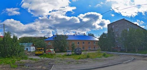 Панорама дома обл. Мурманская, р-н. Кольский, пгт. Кильдинстрой, ул. Полярная, д. 4