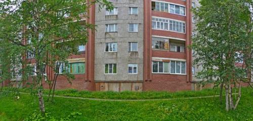 Панорама дома обл. Мурманская, г. Оленегорск, ул. Мира, д. 2, к. 2