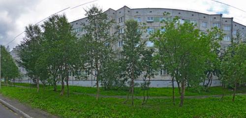 Панорама дома обл. Мурманская, г. Кировск, ул. Олимпийская, д. 49
