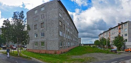 Панорама дома обл. Мурманская, г. Кировск, ул. Ленинградская, д. 16
