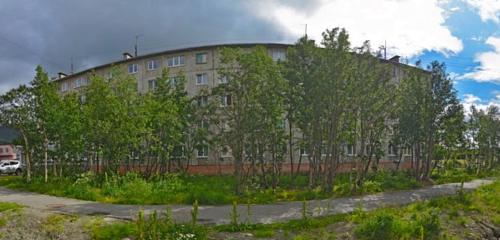 Панорама дома обл. Мурманская, г. Кировск, ул. Ленинградская, д. 14