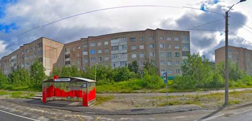 Панорама дома обл. Мурманская, г. Кировск, ул. Ленинградская, д. 13