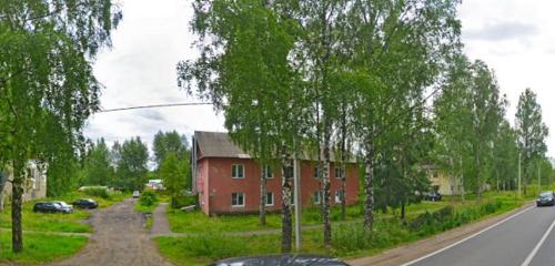 Панорама дома обл. Ярославская, р-н. Рыбинский, п. Искра Октября, ул. Молодежная, д. 49