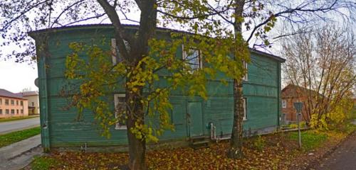 Панорама дома обл. Ленинградская, р-н. Тихвинский, г. Тихвин, ул. Советская, д. 55