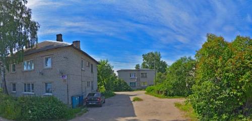 Панорама дома обл. Ленинградская, р-н. Приозерский, п. Сосново, пер. Рабочий, д. 4