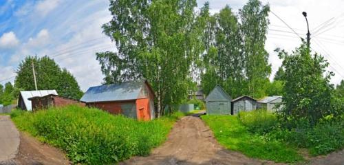 Панорама дома обл. Вологодская, г. Вологда, пгт. Молочное, ул. Советская, д. 2 Б