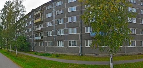 Панорама дома обл. Ленинградская, р-н. Кировский, пгт. Мга, ул. Дзержинского, д. 2