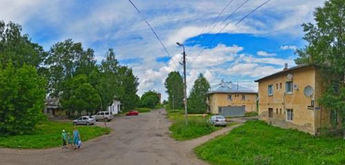 Панорама дома обл. Вологодская, р-н. Вологодский, п. Семенково (Семенковское МО), ул. Первомайская, д. 10