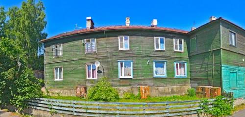 Панорама дома обл. Ленинградская, р-н. Выборгский, г. Выборг, ул. Центральная, д. 5