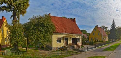 Панорама дома обл. Калининградская, р-н. Гурьевский, г. Гурьевск, ул. Ленина, д. 34