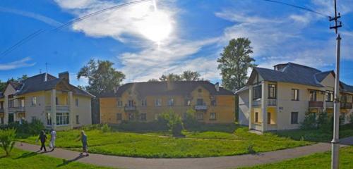 Панорама дома обл. Ленинградская, р-н. Бокситогорский, г. Бокситогорск, ул. Школьная, д. 28