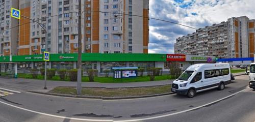 Панорама дома г. Москва, ул. Старобитцевская, д. 21, к. 2, стр. п. № 1,2,3.