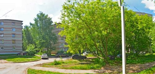 Панорама дома обл. Кировская, р-н. Кирово-Чепецкий, г. Кирово-Чепецк, проезд. Лермонтова, д. 11, к. а