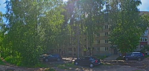 Панорама дома обл. Кировская, р-н. Кирово-Чепецкий, г. Кирово-Чепецк, ул. Школьная, д. 8, к. 1
