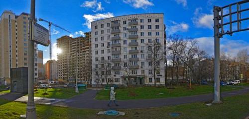 Панорама дома г. Москва, ул. Милашенкова, д. 9, к. 1