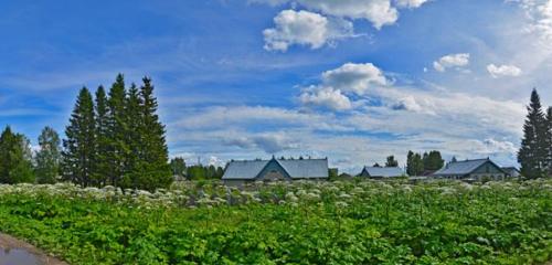 Панорама дома обл. Архангельская, р-н. Каргопольский, п. Пригородный, ул. Труда, д. 2