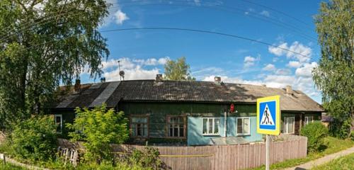 Панорама дома обл. Архангельская, р-н. Котласский, г. Котлас, рп. Вычегодский, ул. Энгельса, д. 29