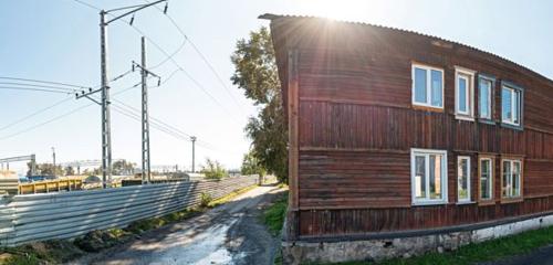 Панорама дома обл. Иркутская, р-н. Слюдянский, г. Слюдянка, ул. Железнодорожная, д. 6