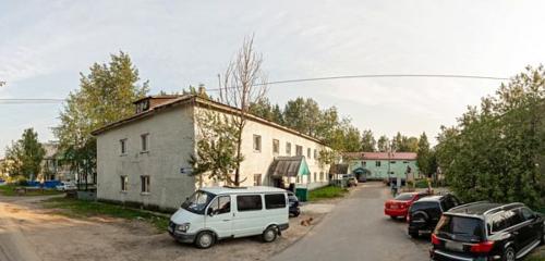 Панорама дома Ханты-Мансийский Автономный округ - Югра, р-н. Сургутский, пгт. Белый Яр, ул. Шукшина, д. 10