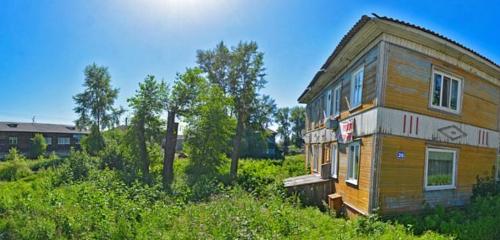 Панорама дома обл. Архангельская, г. Архангельск, ул. Лермонтова, д. 27, к. 1