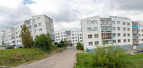 Панорама дома обл. Иркутская, р-н. Иркутский, рп. Маркова, мкр. Зеленый Берег, ул. Снежная, д. 12