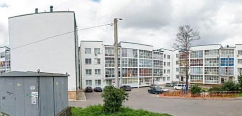Панорама дома обл. Иркутская, р-н. Иркутский, рп. Маркова, мкр. Зеленый Берег, ул. Снежная, д. 6 а