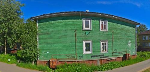 Панорама дома обл. Архангельская, г. Архангельск, ул. Выучейского, д. 80