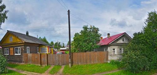 Панорама дома обл. Архангельская, р-н. Вельский, г. Вельск, ул. Комсомольская, д. 49, к. а