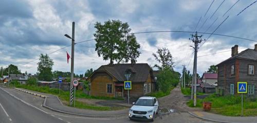 Панорама дома обл. Архангельская, р-н. Няндомский, г. Няндома, ул. Школьная, д. 9