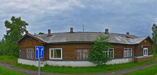 Панорама дома обл. Архангельская, р-н. Няндомский, г. Няндома, ул. Ленина, д. 9