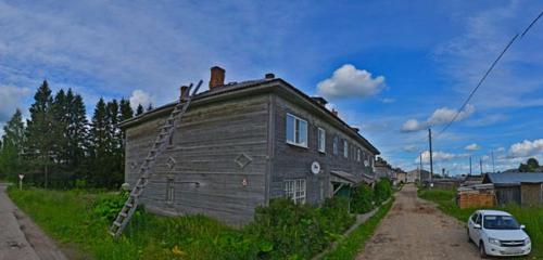 Панорама дома обл. Архангельская, р-н. Каргопольский, п. Пригородный, ул. Труда, д. 8