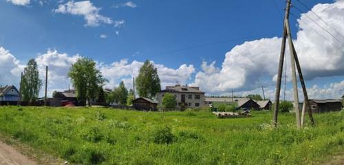 Панорама дома обл. Архангельская, р-н. Онежский, п. Кодино, ул. Заводская, д. 9