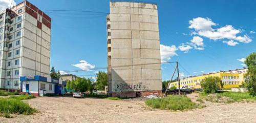 Панорама дома Респ. Саха /Якутия/, г. Нерюнгри, ул. Лужников, д. 3, к. 1