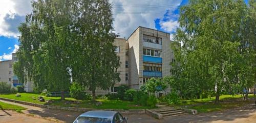Панорама дома обл. Костромская, р-н. Костромской, г. Кострома, п. Волжский, кв-л. 1-й, д. 2