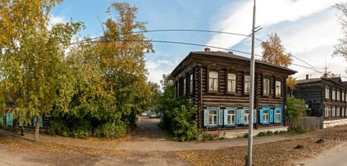 Панорама дома обл. Томская, г. Томск, ул. Белая, д. 14/2