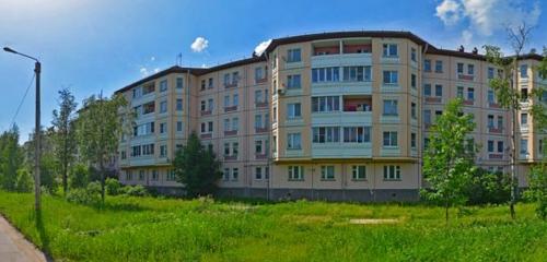 Панорама дома обл. Новгородская, г. Великий Новгород, мкр. Кречевицы, д. 1, к. 2